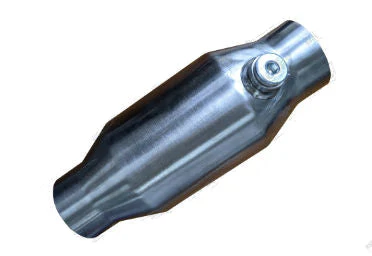 Mercury - 2.1/2" S/S ROUND POLISHED METALIC O2 CAT 100CPI
