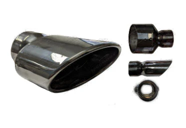 Mercury - 3" IN 133 X 79 OVAL x 160mm L ANGLE CUT CONE TIP SC
