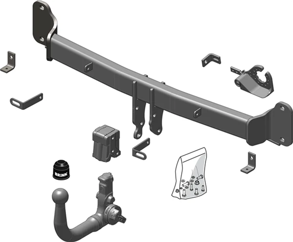 BRINK | Detachable Towbar | BMW 5 Series F10 F11 2010–2017 | BR-604100 - Image 2