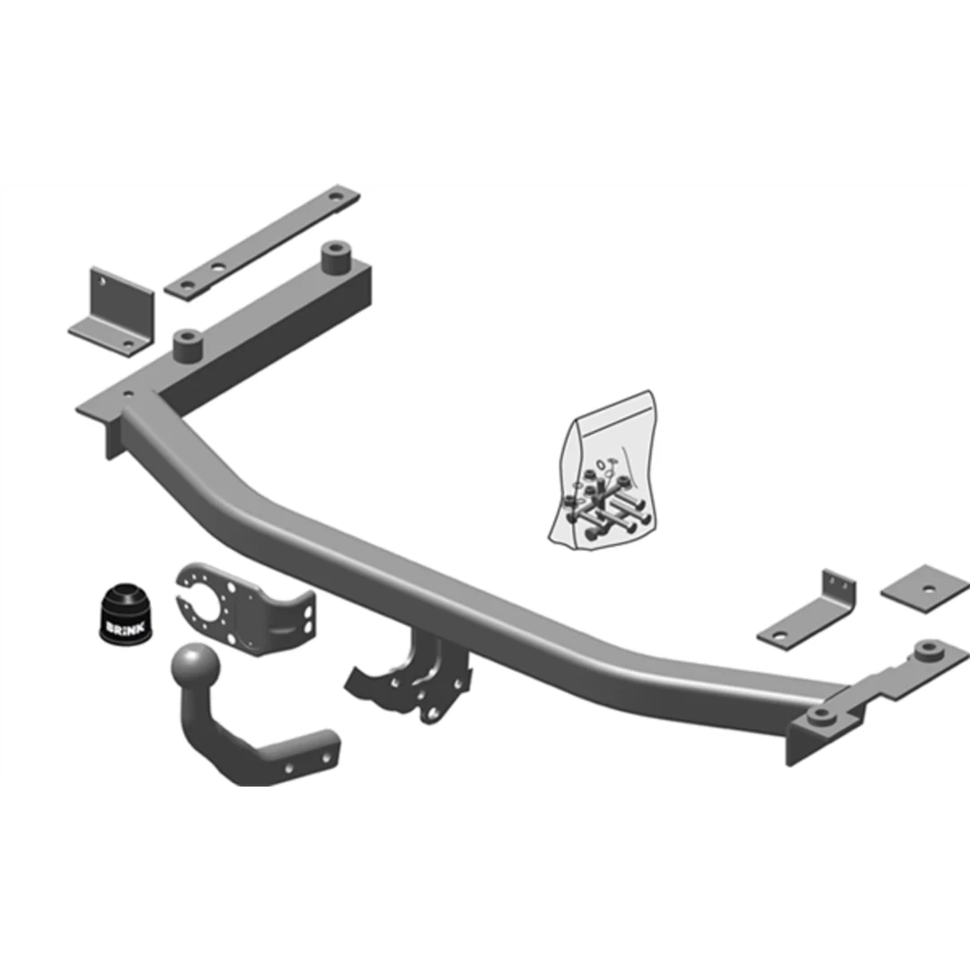 BRINK | Fixed European Towbar | Honda Jazz GE Series 2008–2014 | BR-513500 - Image 2