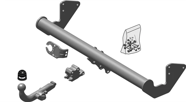 BRINK | Detachable European Towbar | MB Vito Valente W639 W447 2003–ON | BR-479200 - Image 2