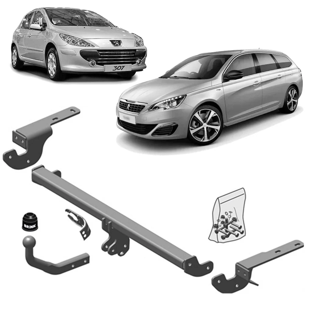 BRINK | Fixed European Swan Neck Towbar | Citroen C4 3-Door Coupe & 5-Door Hatch 2004–2011 | BR-417800