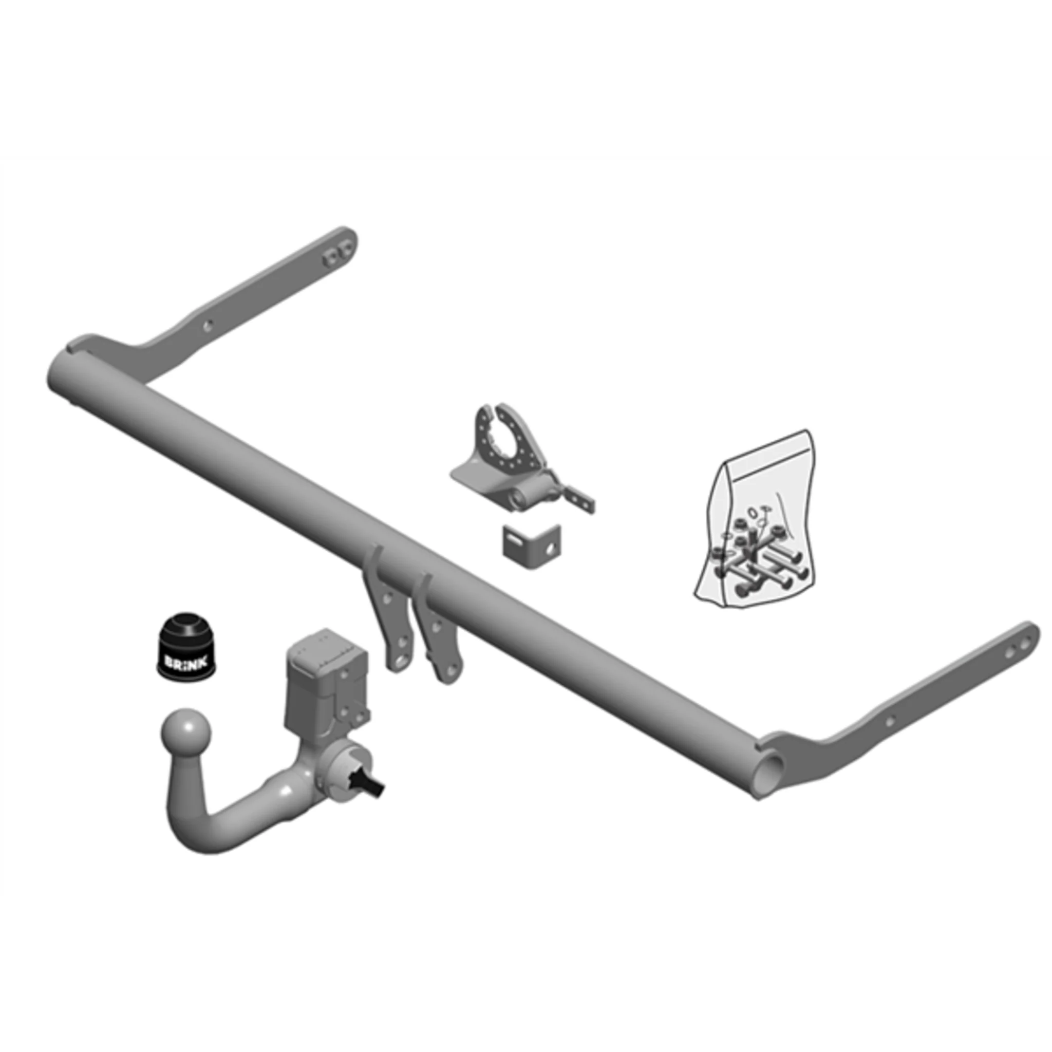 BRINK | Detachable Towbar | Skoda Fabia NJ Hatch & Wagon 2014–2022 | BR-662700 - Image 2