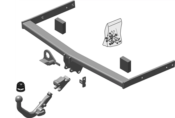 BRINK | Detachable European Towbar | Skoda Octavia 1Z3 1Z5 Hatch Wagon 2004–2013 | BR-452000 - Image 2