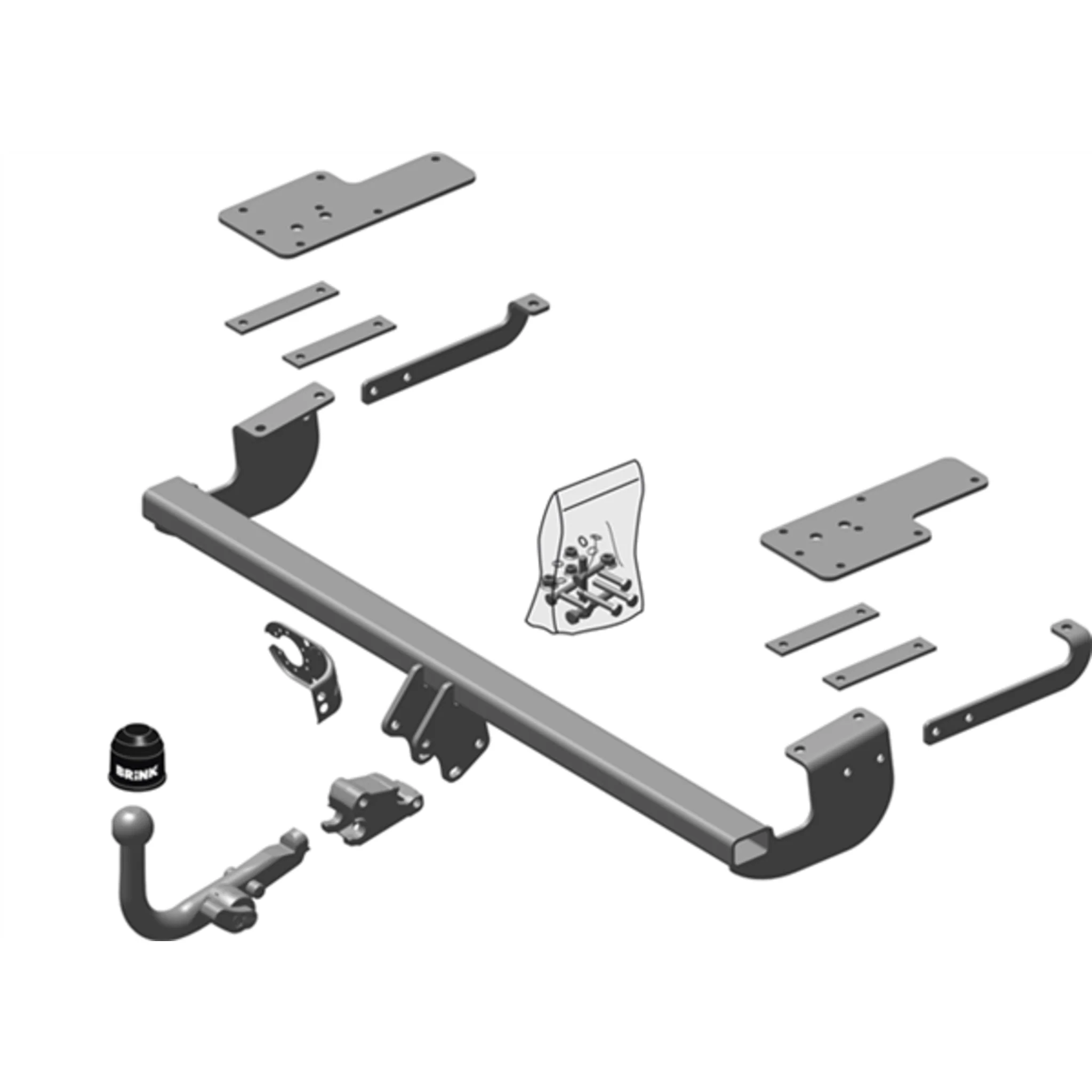 BRINK | Detachable European Towbar | Suzuki SX4 GY 2006–2013 | BR-469800 - Image 2