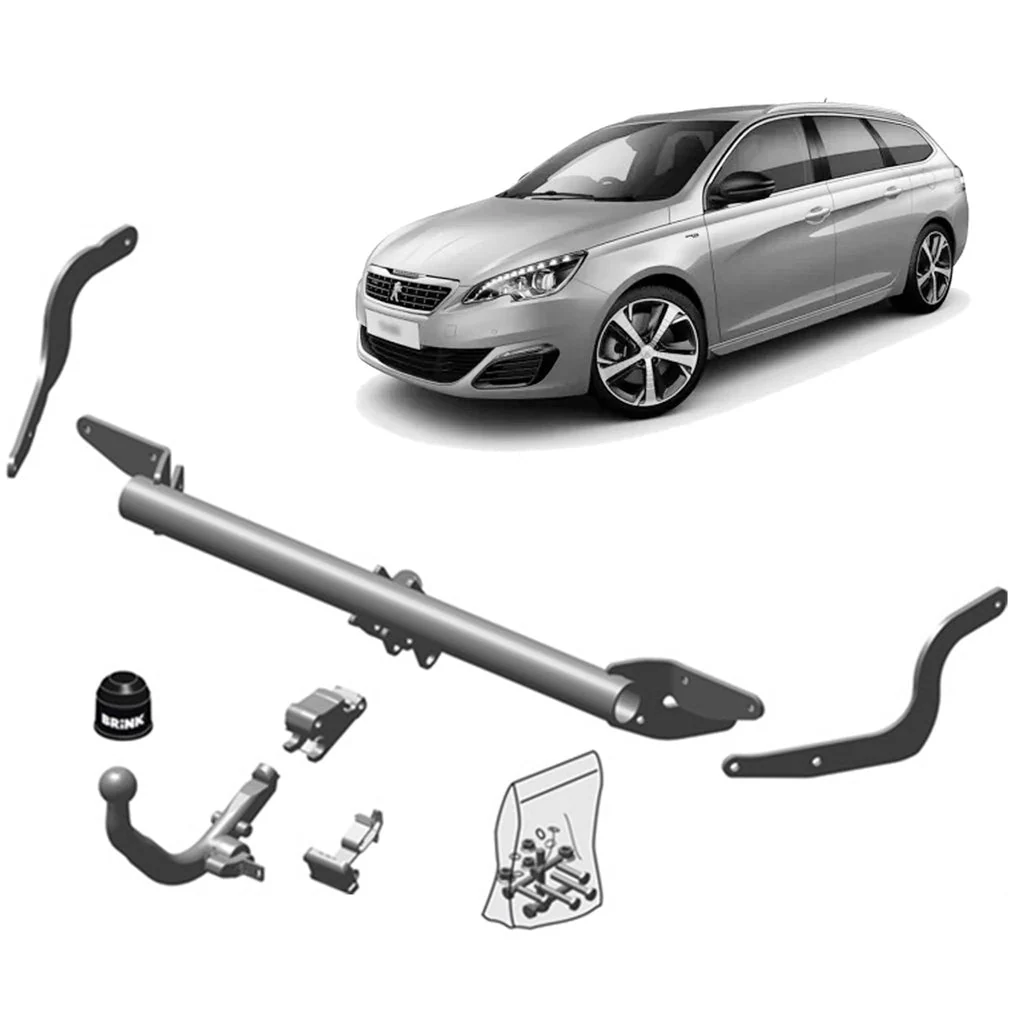 BRINK | Detachable European Towbar | Peugeot 308 T7 2007–2014 | BR-497100