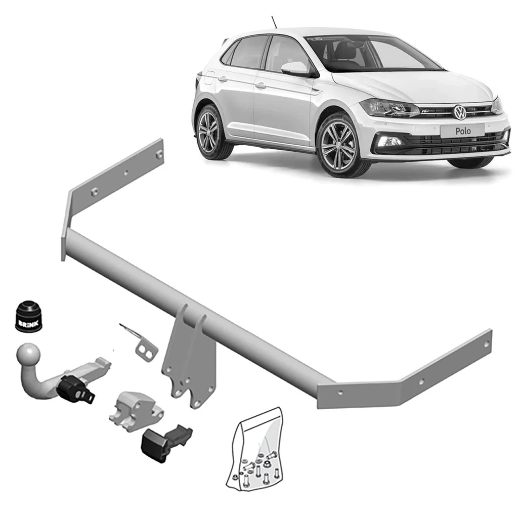 BRINK | European Diagonal Detachable Towbar | VOLKSWAGEN POLO 6R 2009–2014 | BR-523000