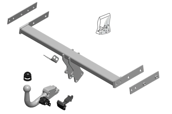 BRINK | Detachable Towbar | Volvo S60 V60 134 155 157 2010–2019 | BR-604600