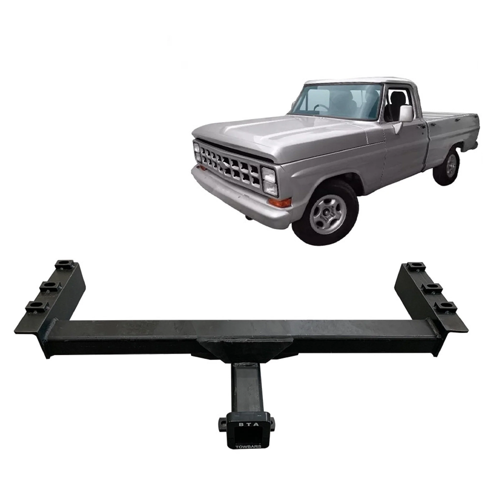 BTA | Heavy Duty Towbar | Ford F100 / F150 Ute 1981–1989 | Capacity 2800kg | FOR04H