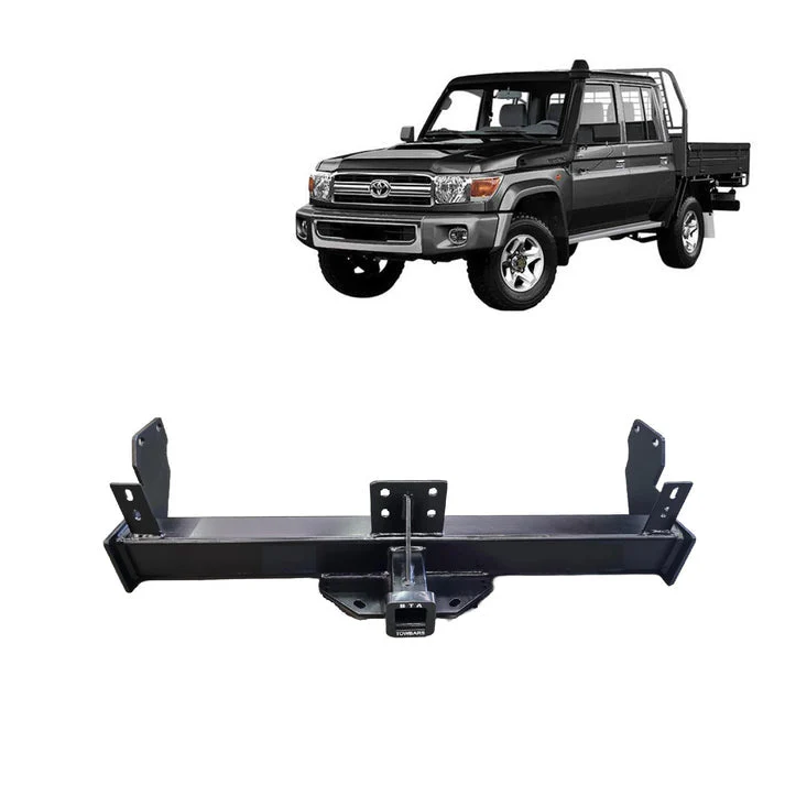 BTA | Heavy Duty Towbar | Toyota Landcruiser 70 75 78 79 Series 1985–On | Capacity 3500kg | TOY010HS - Image 2