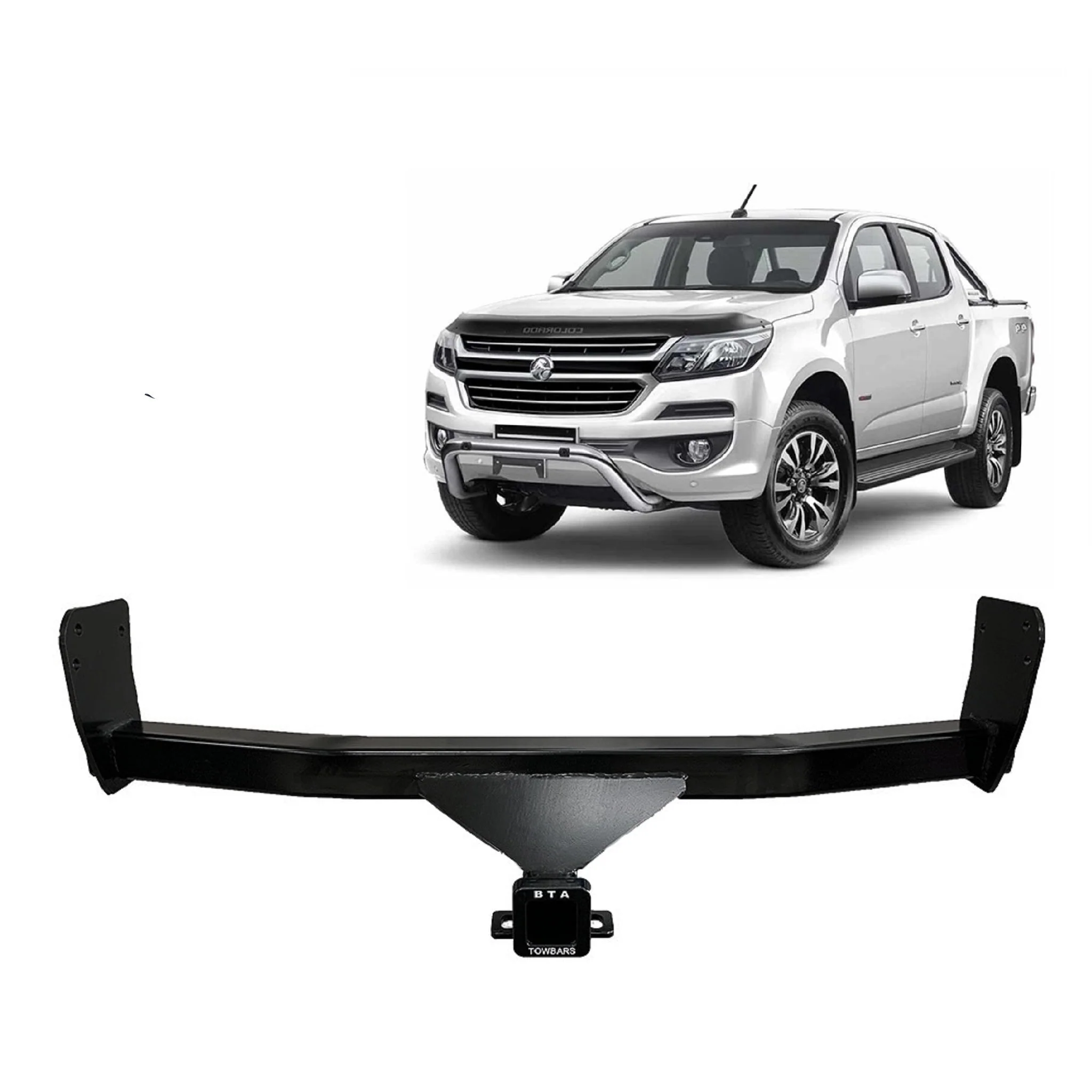 BTA | Heavy Duty Towbar | Holden Colorado & Isuzu D-Max Ute 2012–On | Capacity 3500kg | HOL025H
