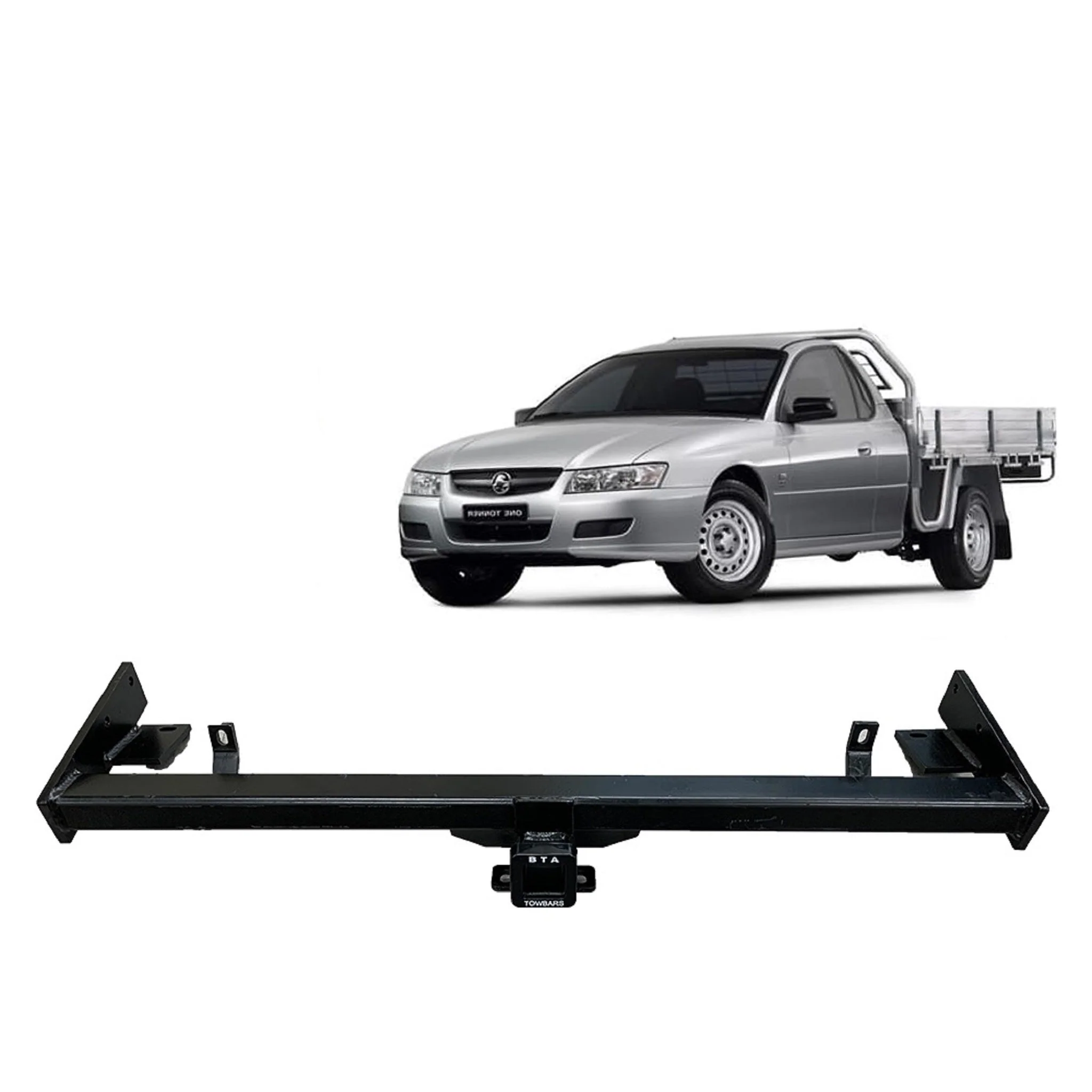 BTA | Heavy Duty Towbar | Holden Commodore One Tonner Tray 2003–2007 | Capacity 2100kg | HOL015H