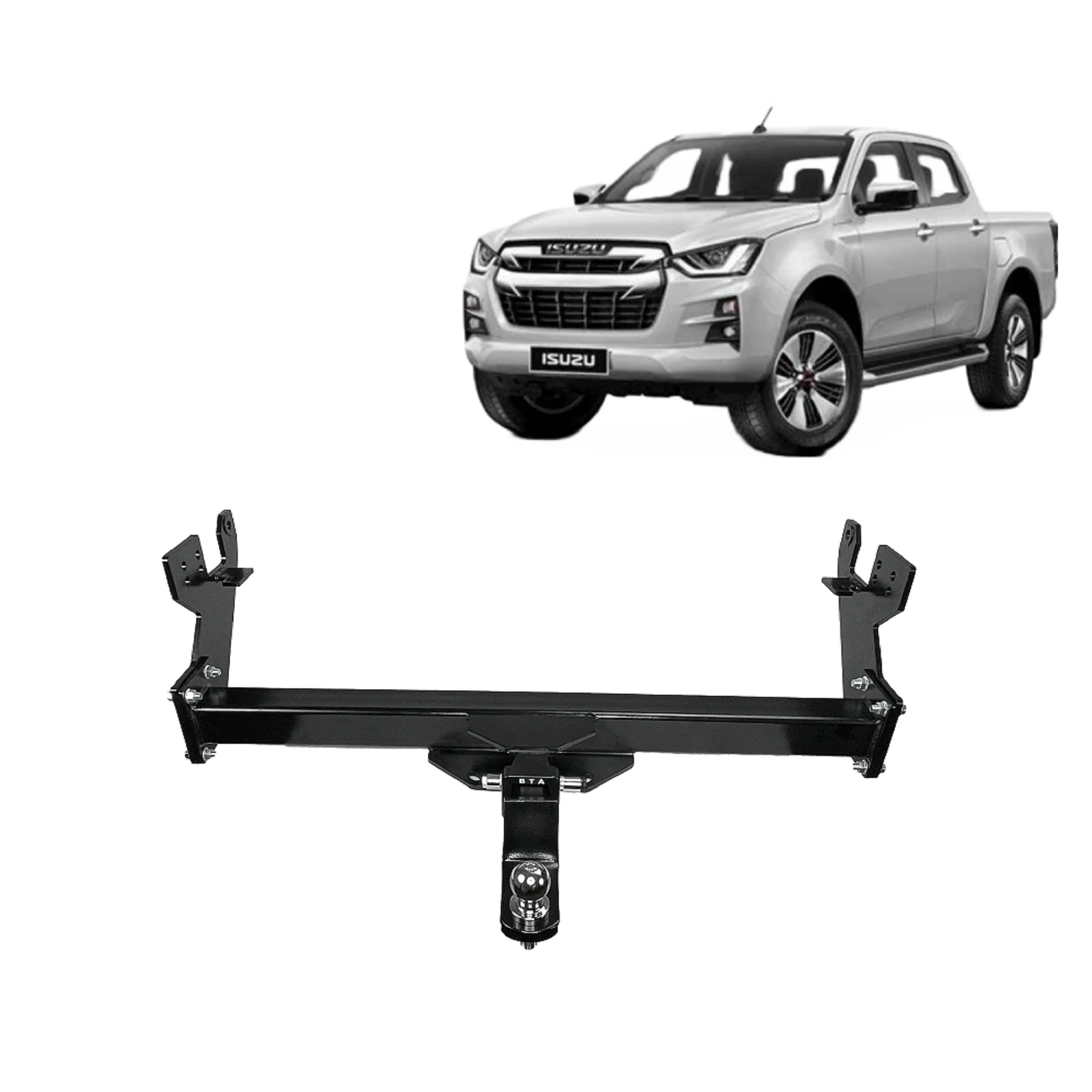BTA | Pro Series Heavy Duty Towbar | Isuzu D-Max & Mazda BT50 | ISU03HPC