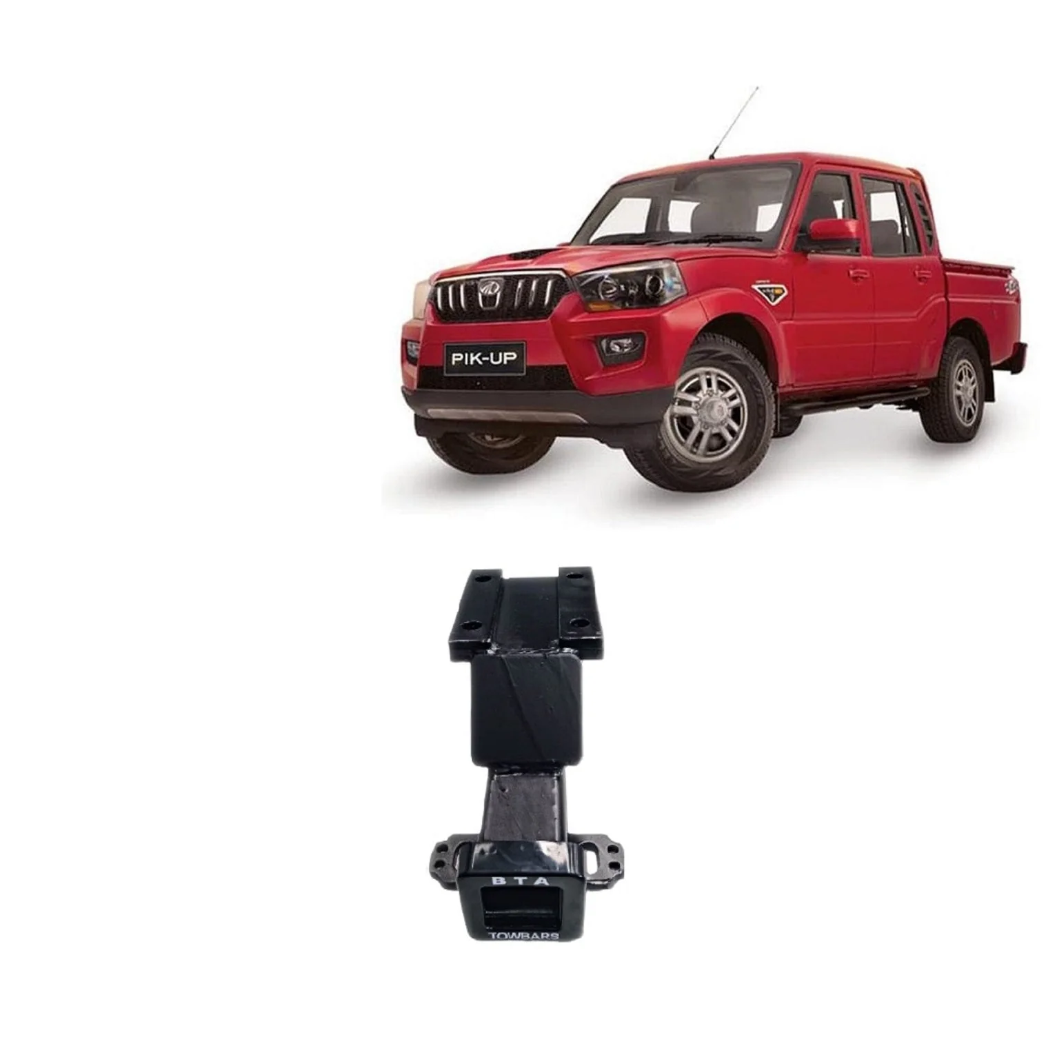 BTA | Heavy Duty Towbar | Mahindra PikUp Dual Cab Ute 2017–On | Capacity 2500kg | MHD01H - Image 2