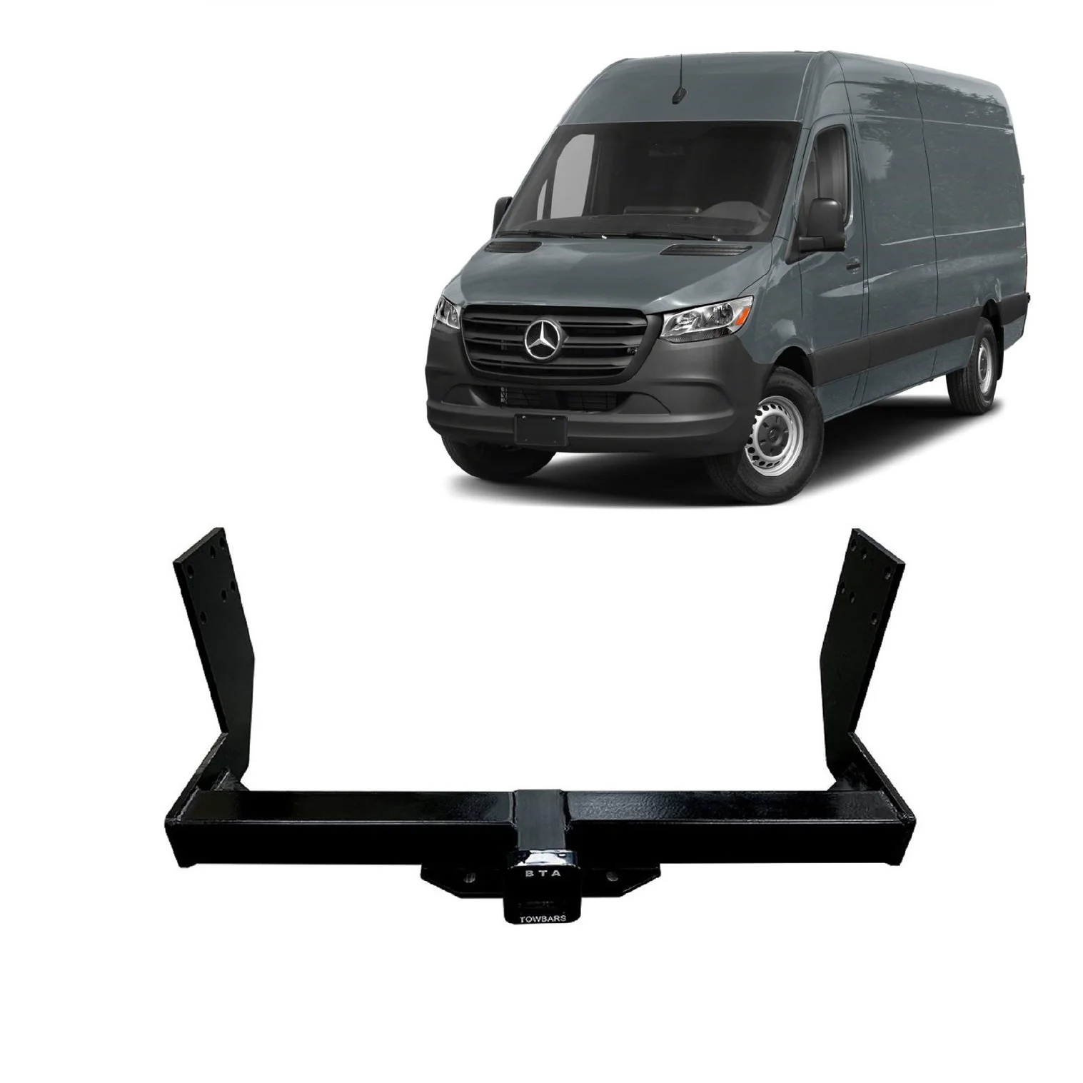 BTA | Heavy Duty Towbar | Mercedes Sprinter 2006–On & VW Crafter 2010–2017 | Capacity 2000kg | MER04H - Image 3