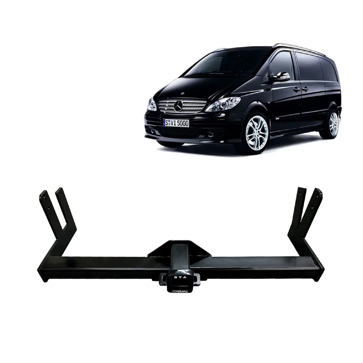 BTA | Heavy Duty Towbar | Mercedes Vito Viano Valente 2015–On | Capacity 2500kg | MER06H - Image 2
