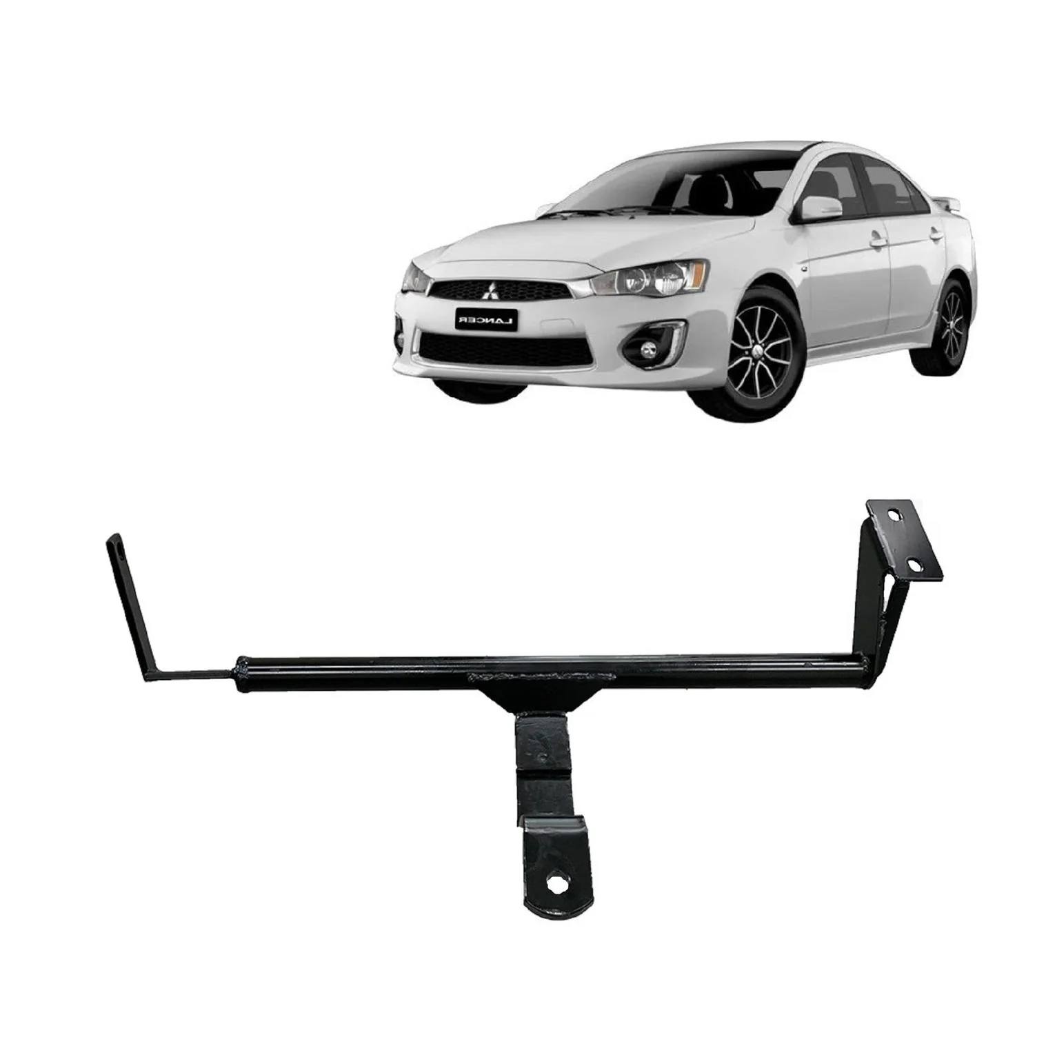 BTA | Light Duty Towbar | Mitsubishi Lancer Sedan & Hatch 2007–2011 | Capacity 1000kg | CHR057 - Image 2