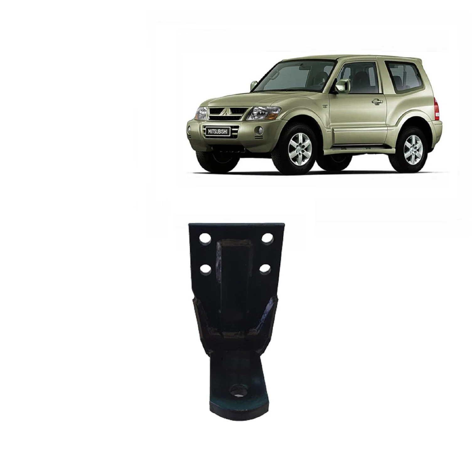 BTA | Light Duty Towbar | Mitsubishi Pajero NA-NL 1983–2000 | Capacity 1000kg | CHR030 - Image 2