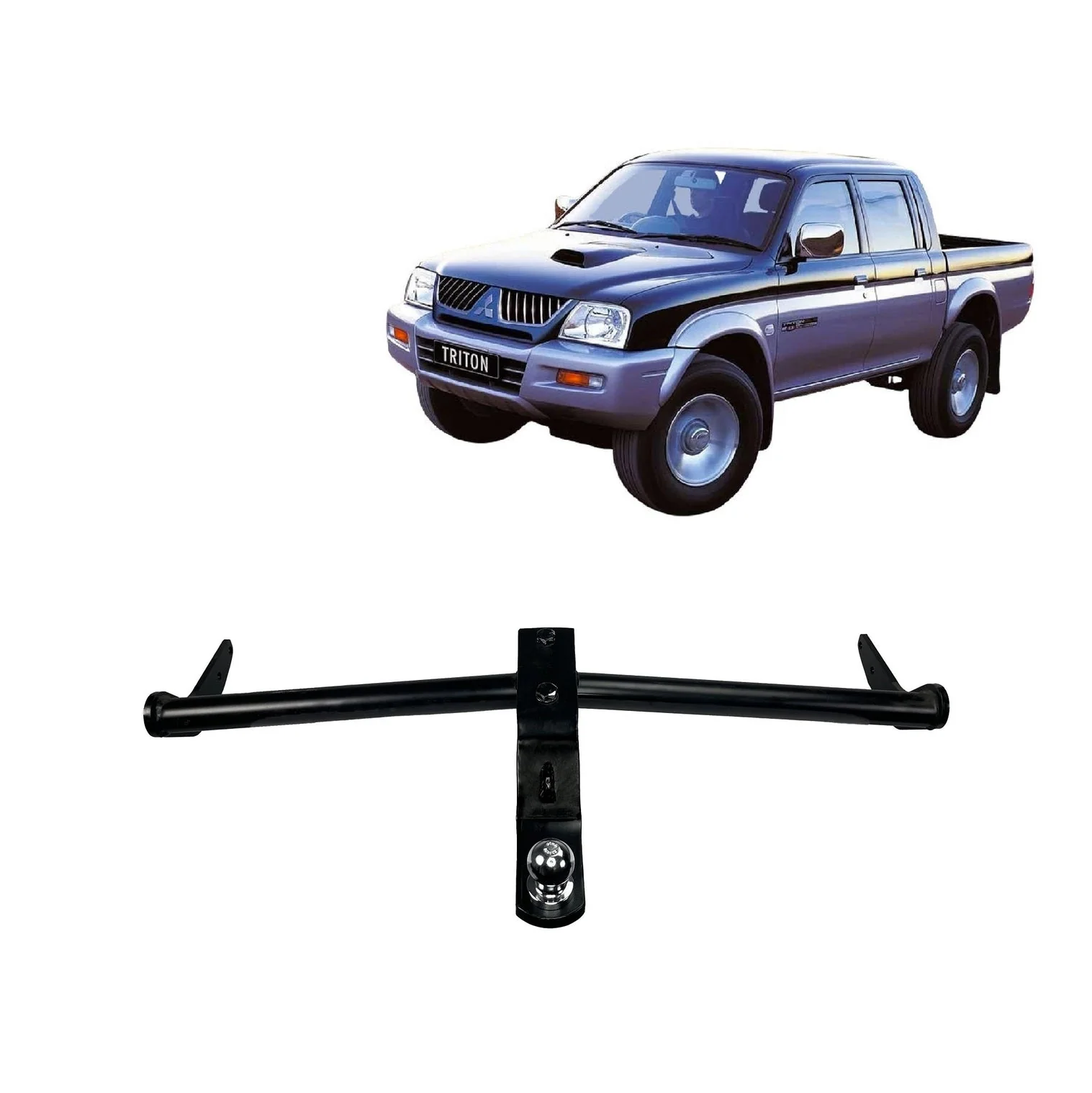 BTA | Light Duty Towbar | Mitsubishi Triton ME-MK Ute 1986–2007 | Capacity 1000kg | CHR038 - Image 2