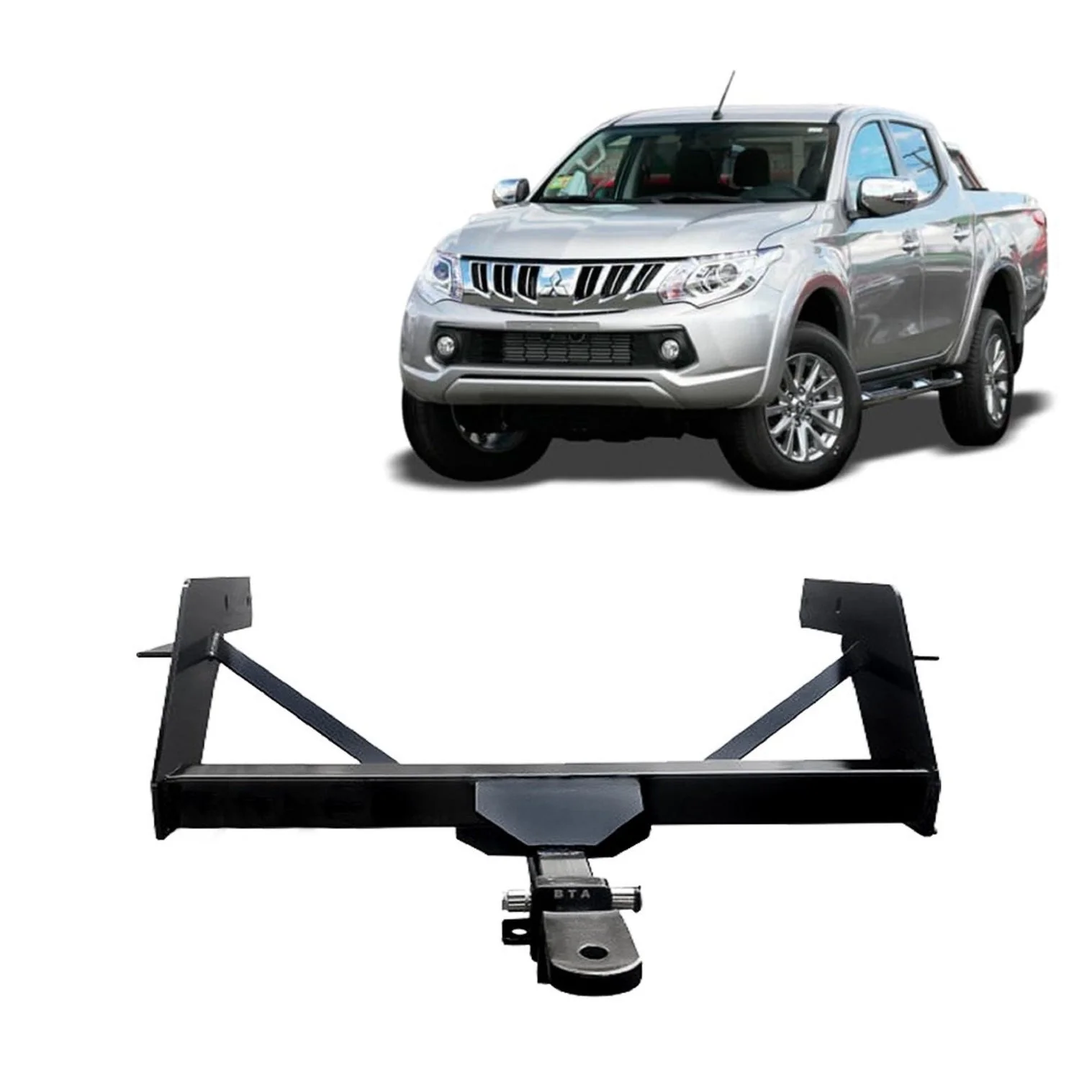 BTA | Heavy Duty Towbar | Mitsubishi Triton MN 2009–2015 | Capacity 3000kg | MITS09H - Image 2