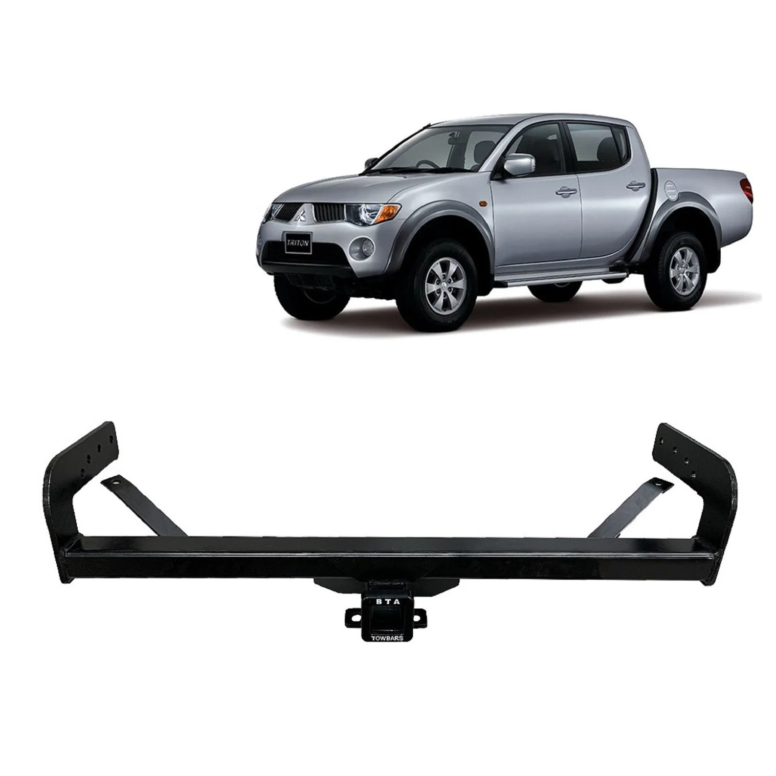 BTA | Heavy Duty Towbar | Mitsubishi Triton ME-MK 1986–2006 | Capacity 2200kg | MITS02H - Image 2