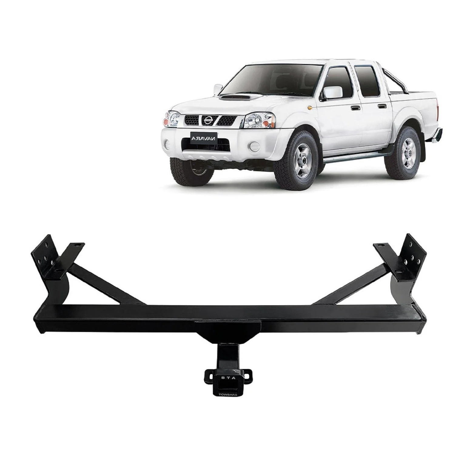 BTA | Heavy Duty Towbar | Nissan Navara D21 D22 1986–2009 | 3000kg Capacity | NIS06H - Image 2