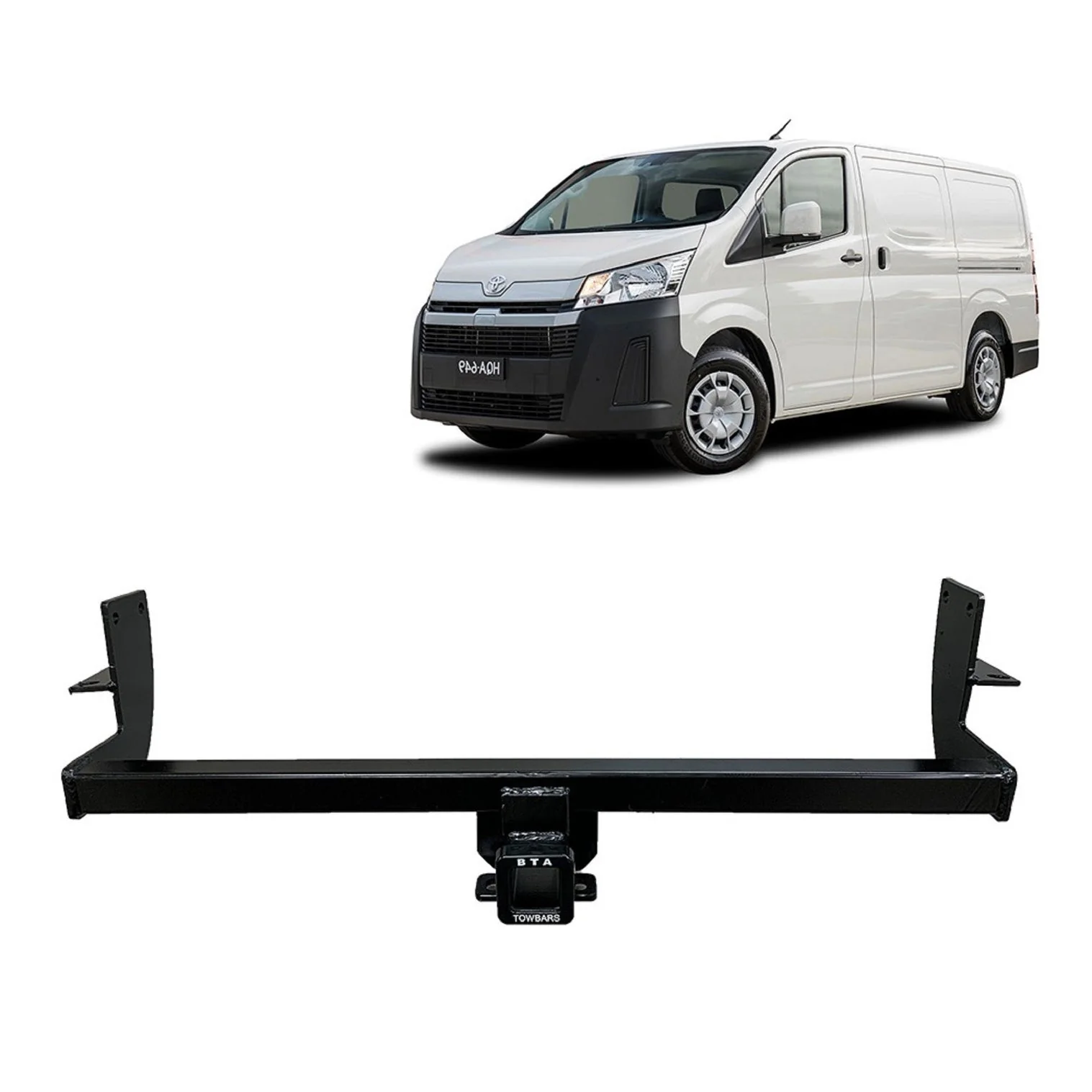 BTA | Heavy Duty Towbar | Toyota Hiace LWB SLWB Van 2019–On | 1900kg | TOY024H - Image 2