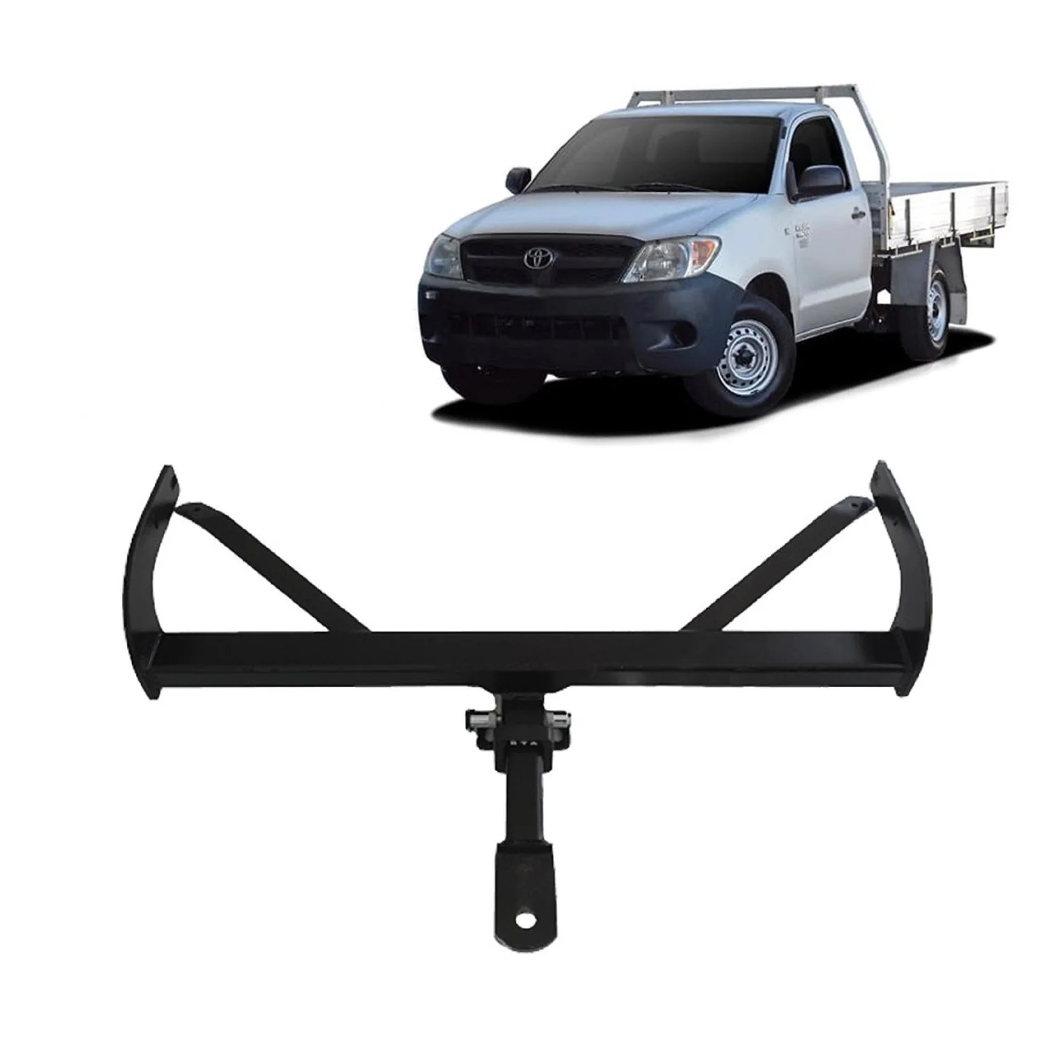 BTA | Heavy Duty Towbar | Toyota Hilux 2WD 4WD No Step 1977–2005 | 1800kg | TOY05H - Image 2