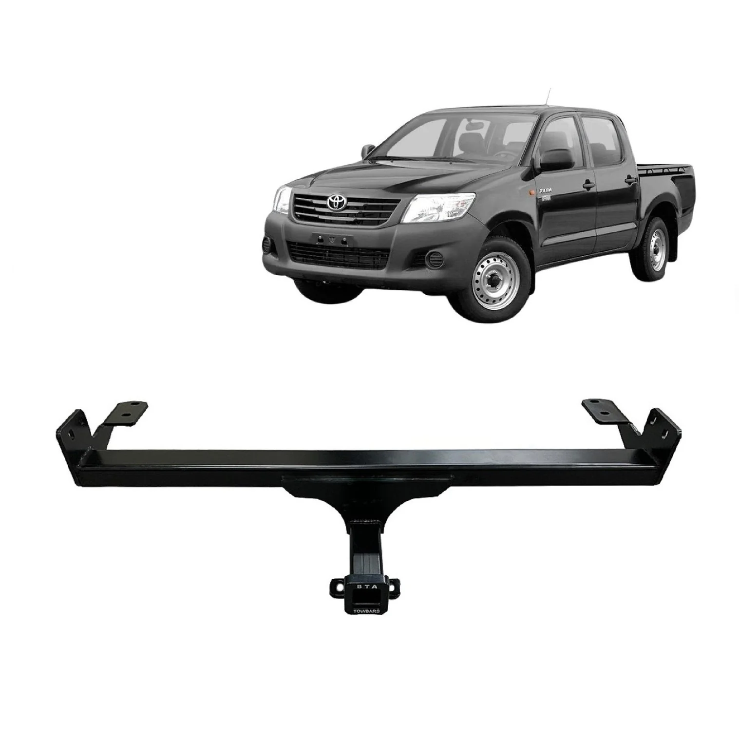 BTA | Pro Series Heavy Duty Towbar | Toyota Hilux 2WD 4WD 2005–2015 | 3500kg | TOY016HPC - Image 2