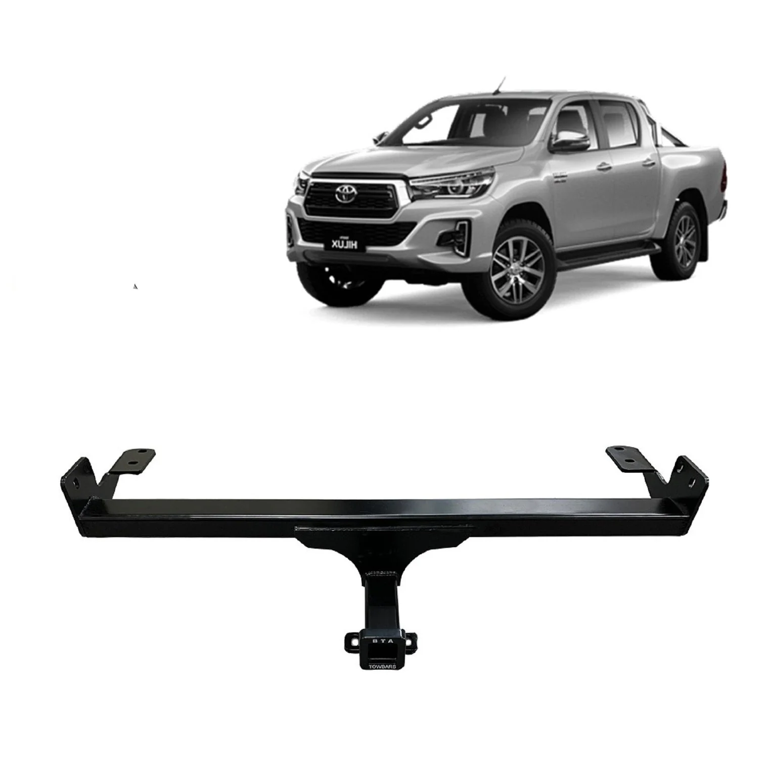 BTA | Heavy Duty Towbar | Toyota Hilux Styleside 2WD 4WD 2015–On | 3500kg | TOY023H - Image 2