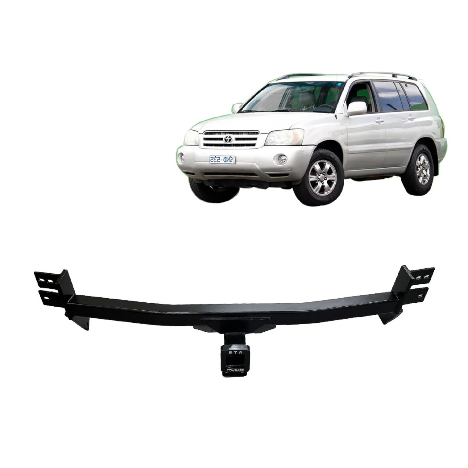 BTA | Heavy Duty Towbar | Toyota Kluger Wagon 2003–2007 | 1500kg | TOY017H - Image 2