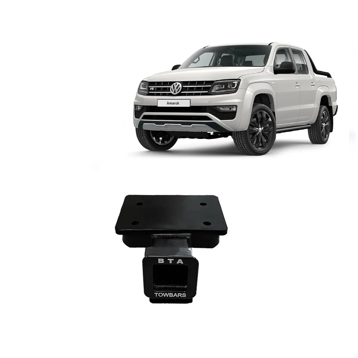BTA | Heavy Duty Towbar | VW Amarok with Bumper 2011–2022 | Capacity 3500kg | VOLK02H - Image 2