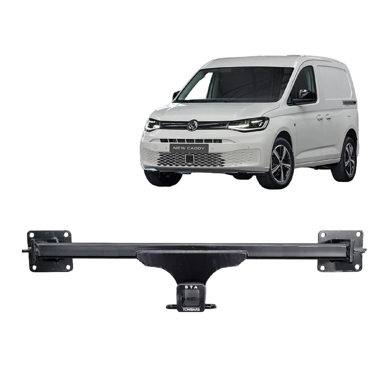 BTA | Heavy Duty Towbar | VW Caddy Van & Liftback 2021–On | Capacity 1500kg | VOLK09H - Image 2