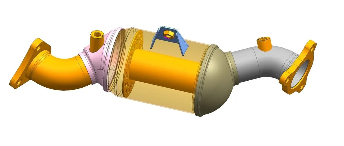CleanCore | LHS Catalytic Converter Pipe Only | Toyota Landcruiser 200 Series VDJ200 (2015–2021) | C0954PO-CC - Image 2