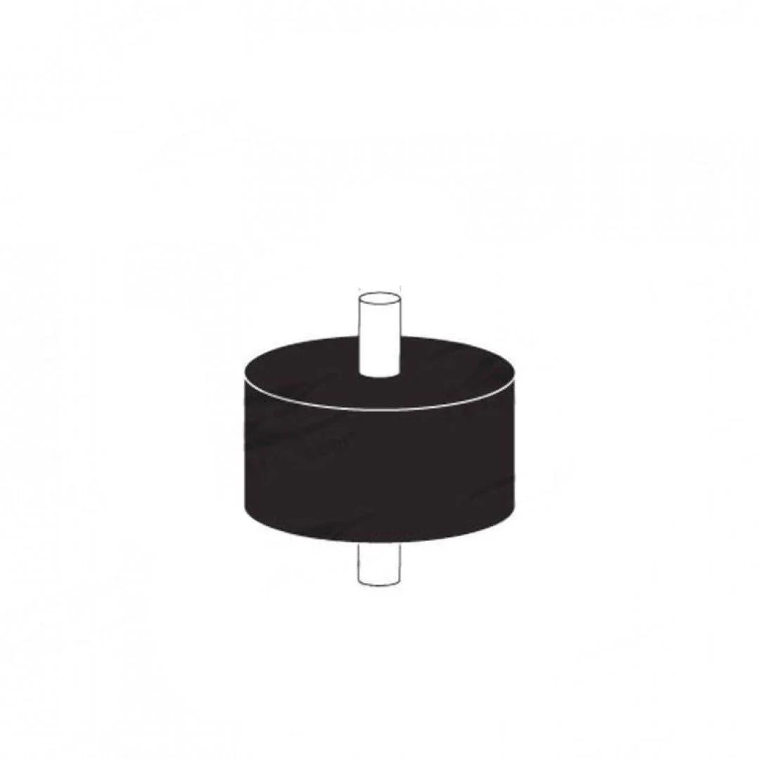 Cotton Reel Mounts - Inside Diameter 38mm, ROUND, M8