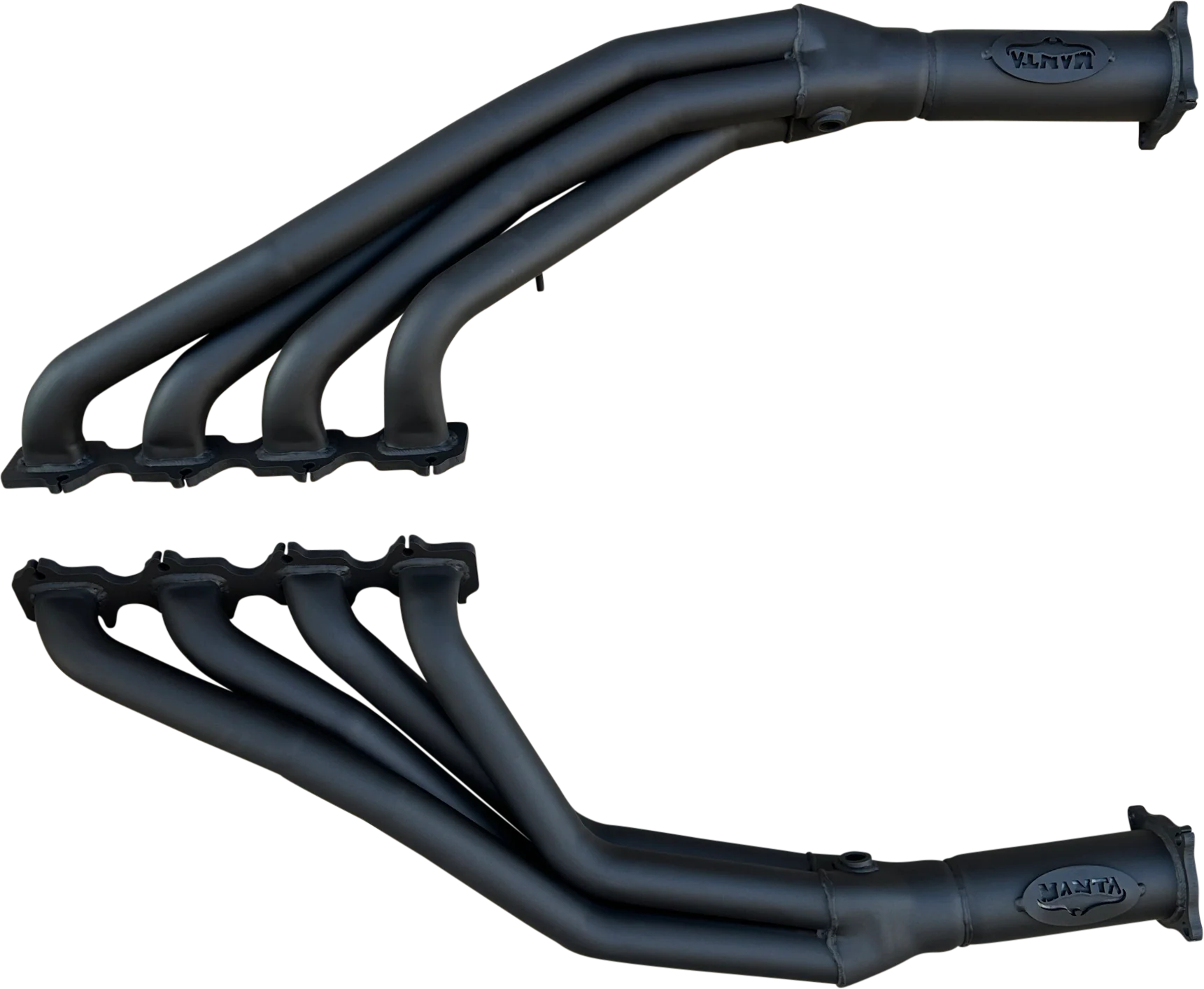 Manta | 1 3/4" 4-1 Extractors with 3" Outlet Stainless | Ford Falcon BA BF V8 BOSS Sedan Ute 2002–2008