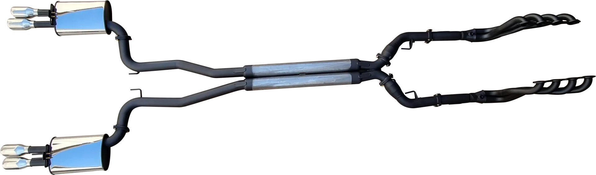 Manta DPE | Twin 3″ Full System with 1 7/8″ Headers & 3.5″ Tips | Holden VE VF Commodore & HSV V8 Sedan Wagon 2006–2017 - Image 2