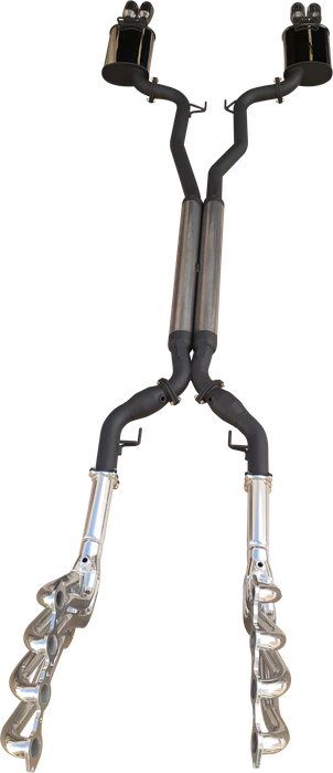 Manta | Twin 3″ System with 1 3/4″ Coated Headers & 3.5″ Tips | Holden VE VF Commodore Ute & WM WN Caprice V8 2006–2017 - Image 2