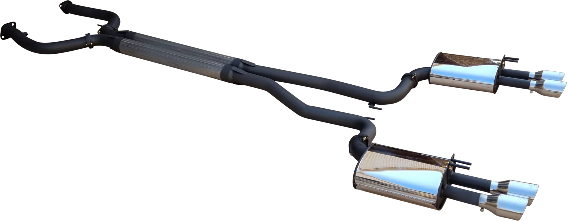 Manta | DPE Twin 3" Cat Back Exhaust System with 3.5" Tips | Holden Commodore VE VF HSV V8 Sedan Wagon 2006–2017 - Image 3