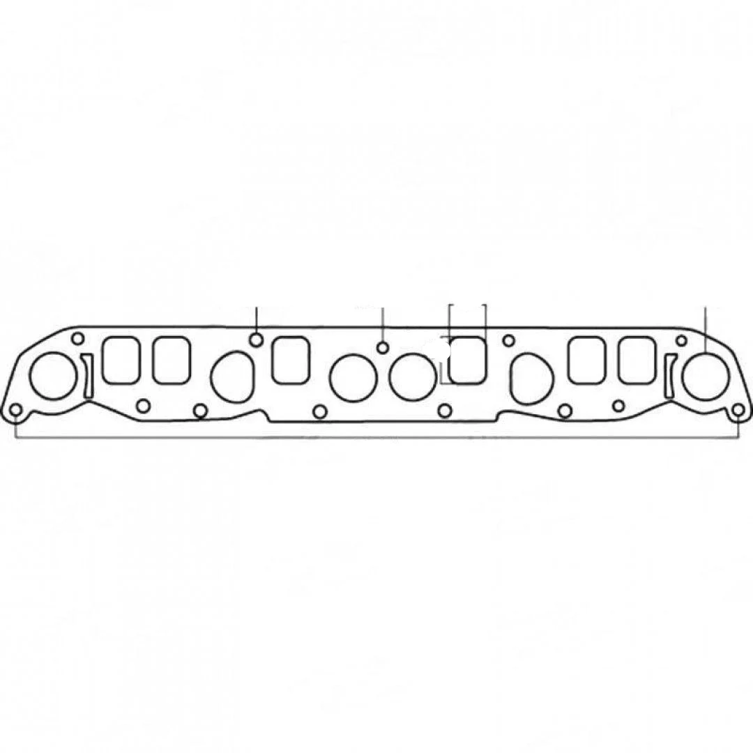 Jeep Cherokee, Wrangler & Renegade, 4.0L, Graphite - Exhaust Manifold Gasket