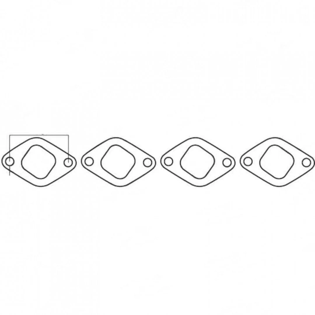 Nissan Navara D21 & D22, TD25 & TD27, Year 1986-on - Exhaust Manifold Gasket