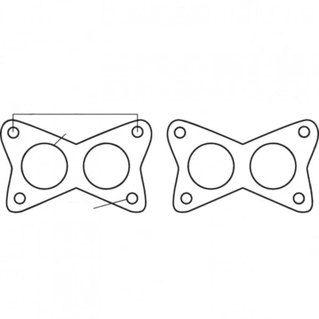 Nissan Pintara, Navara D21 & D22 KA24E - Exhaust Manifold Gasket