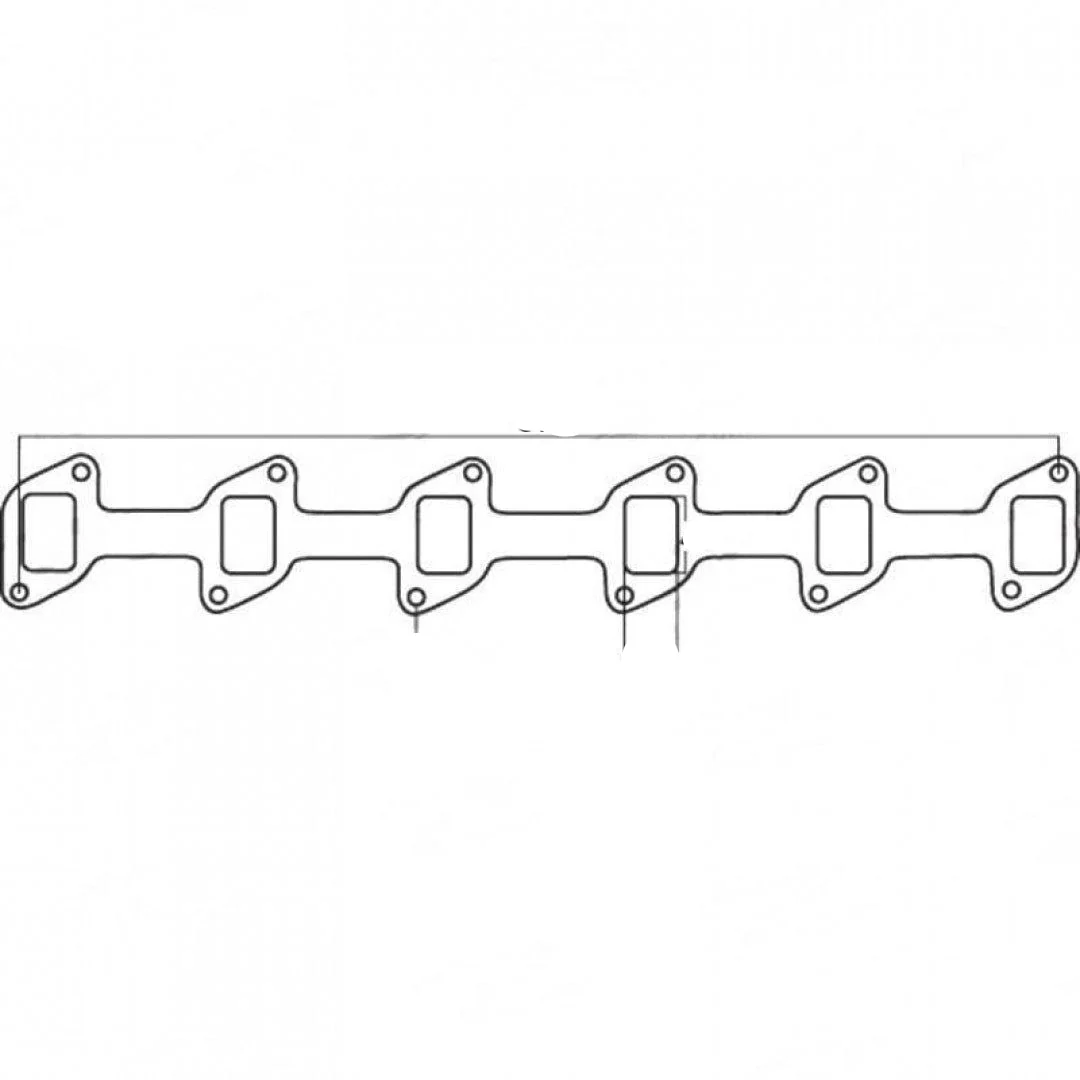 Toyota Land Cruiser HJ45 & HJ60, Toyota 2H 3980cc, Diesel - Exhaust Manifold Gasket
