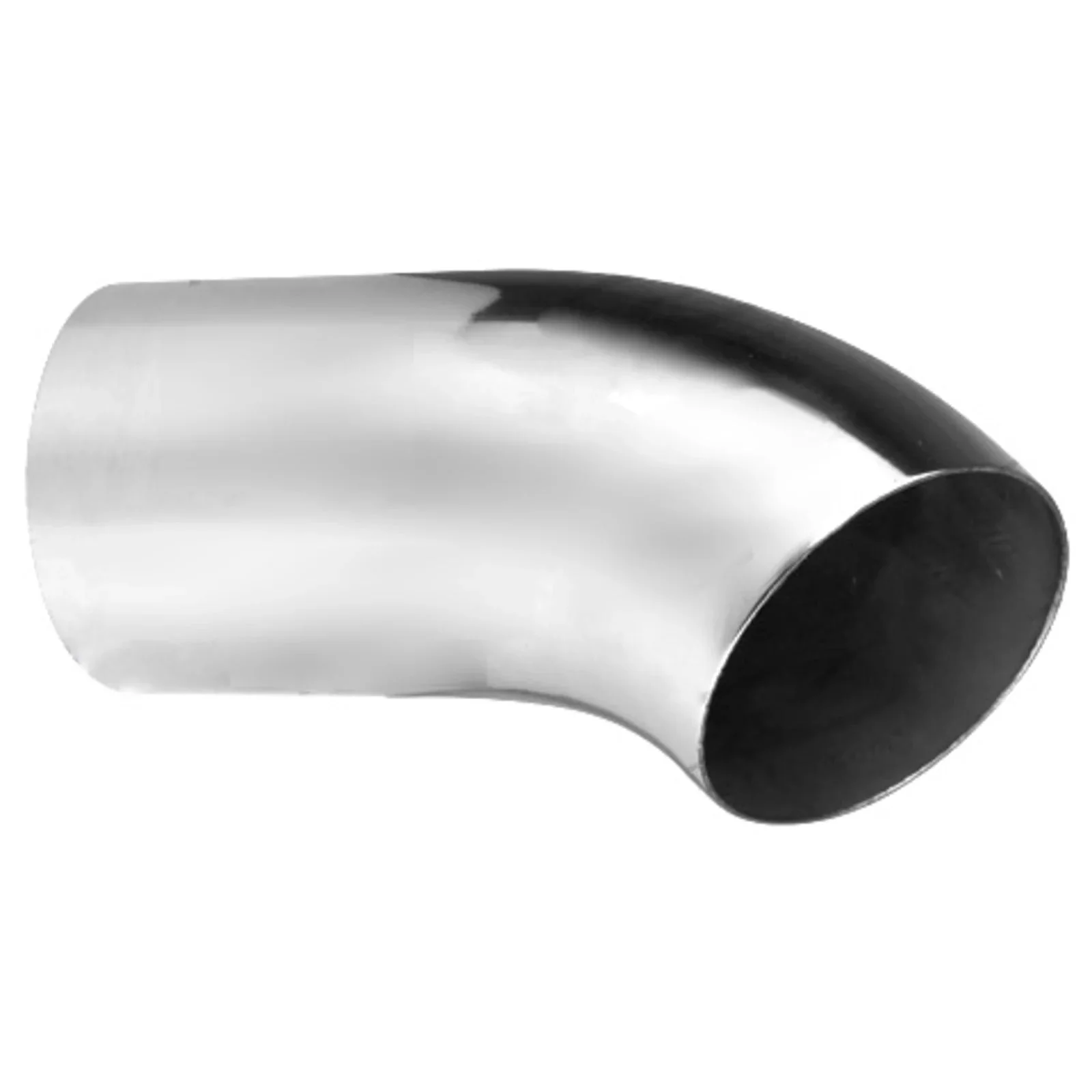 Exhaust Tip - Outside 100mm (4" Inch) 165mm Long (Dump Tip)