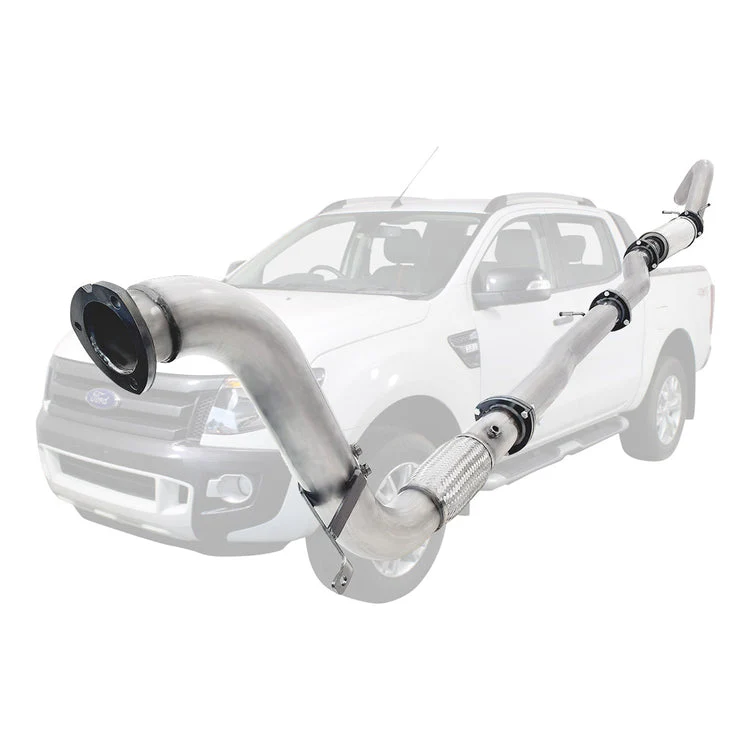 ESA | 3.5" Turbo Back Stainless Exhaust | Ford Ranger PX 3.2L 11-16 | FD340-RPSS