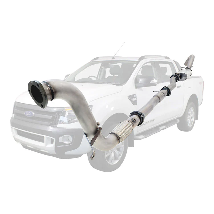 ESA | 3.5" Turbo Back Stainless Exhaust | Ford Ranger PX 3.2L 11-16 | FD340-RPSS - Image 3