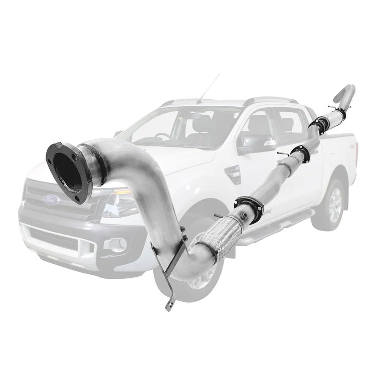 ESA | 3.5" Turbo Back Stainless Exhaust | Ford Ranger PX 3.2L 11-16 | FD340-RPSS - Image 7