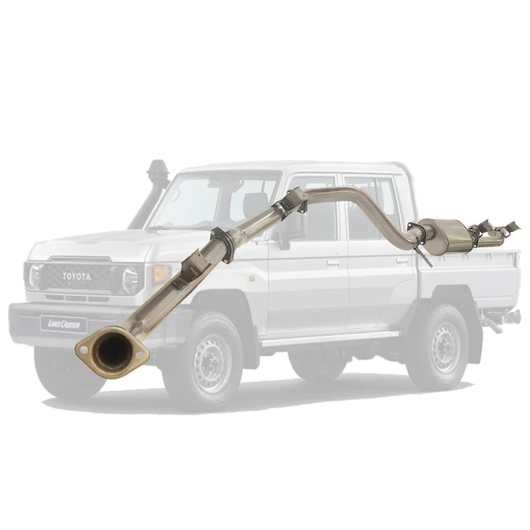 ESA | 3" DPF Back Exhaust | Toyota Landcruiser 79 Series GDJ79 Dual Cab Ute 2.8L 2023-On | TY228 - Image 2
