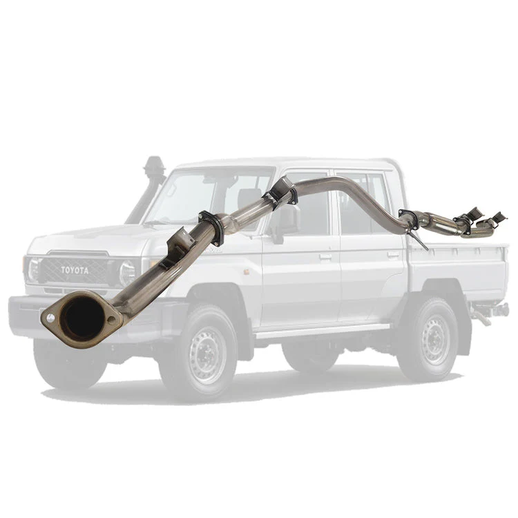 ESA | 3" DPF Back Exhaust | Toyota Landcruiser 79 Series GDJ79 Dual Cab Ute 2.8L 2023-On | TY228 - Image 3