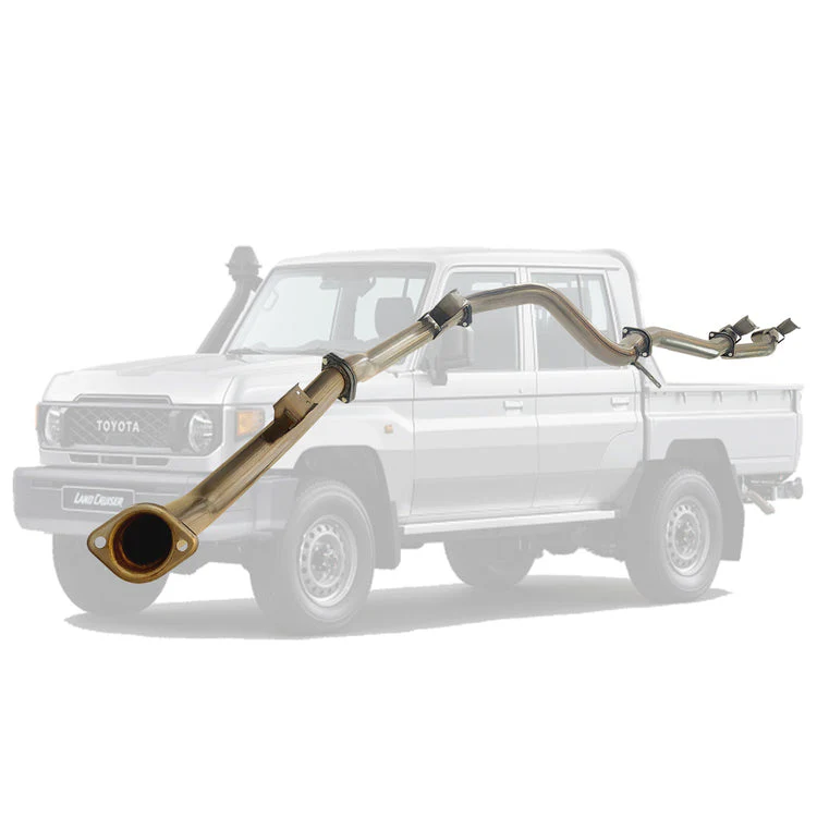 ESA | 3" DPF Back Exhaust | Toyota Landcruiser 79 Series GDJ79 Dual Cab Ute 2.8L 2023-On | TY228 - Image 4